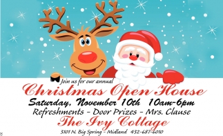 Christmas Open House The Ivy Cottage